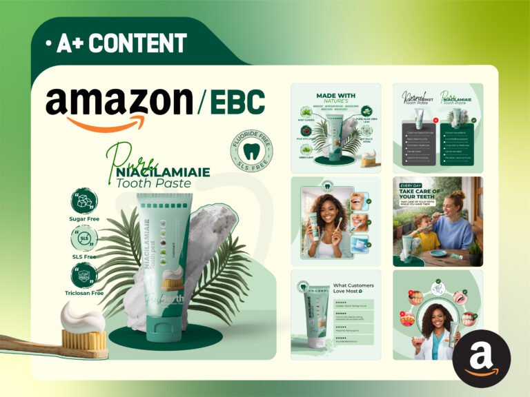 Upwork Protfolio Thumbnail Tooth Paste
